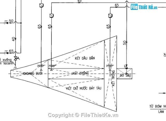 Bản vẽ autocad,tầu chở hàng,tầu 2000 tấn